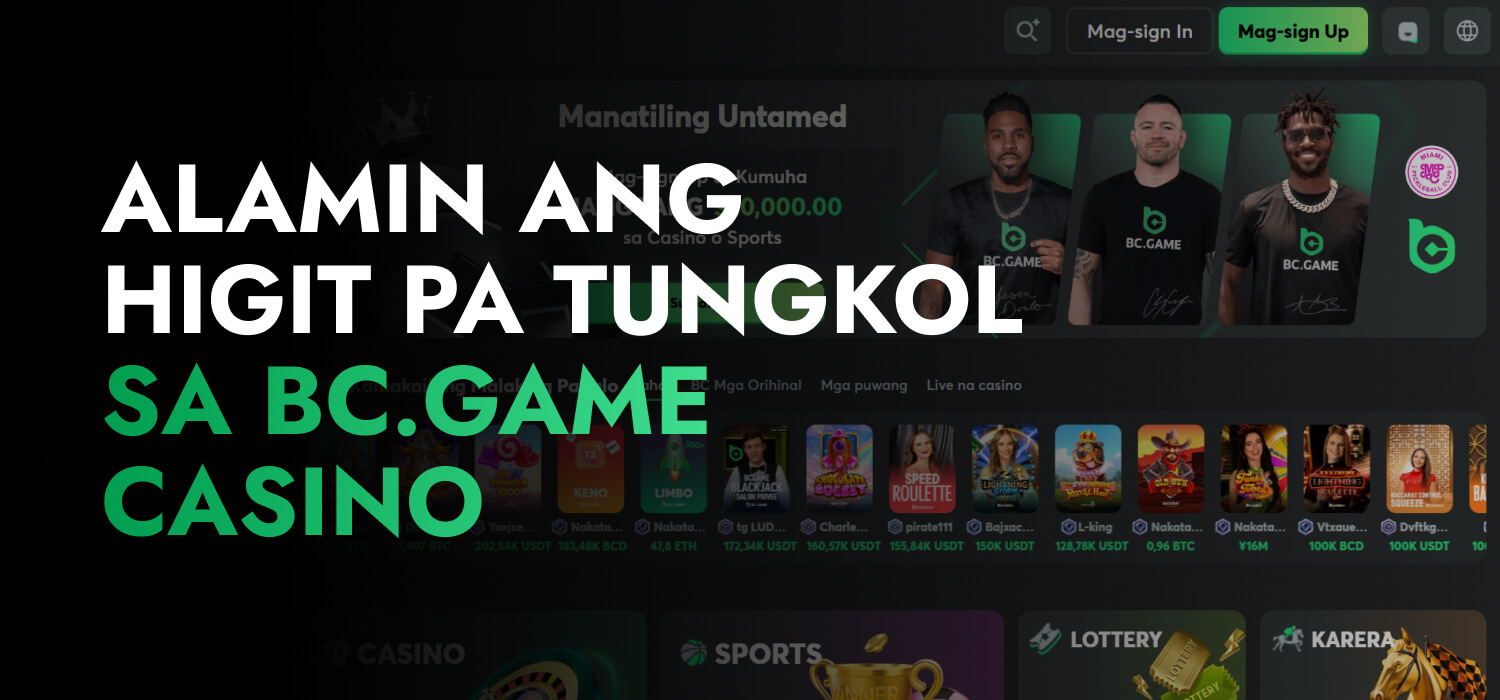 Alamin ang Higit Pa Tungkol sa BC.Game Casino