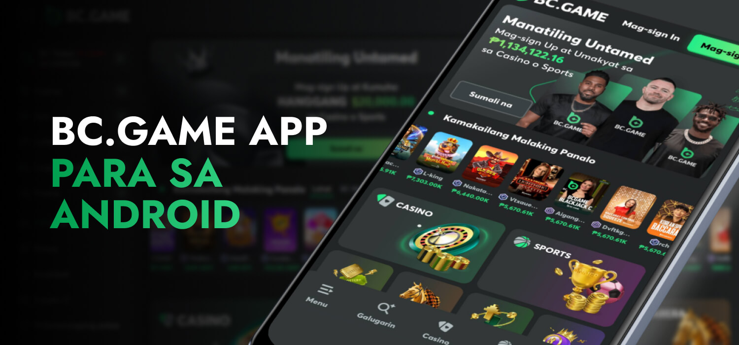 BC.Game app para sa Android