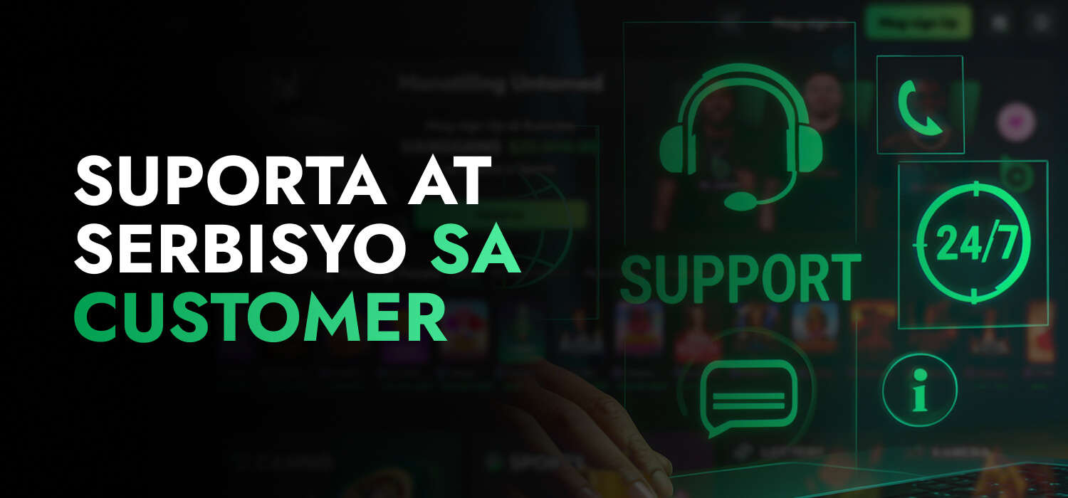 Suporta at Serbisyo sa Customer