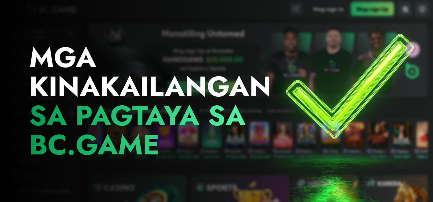 Mga Kinakailangan sa Pagtaya sa BC.Game