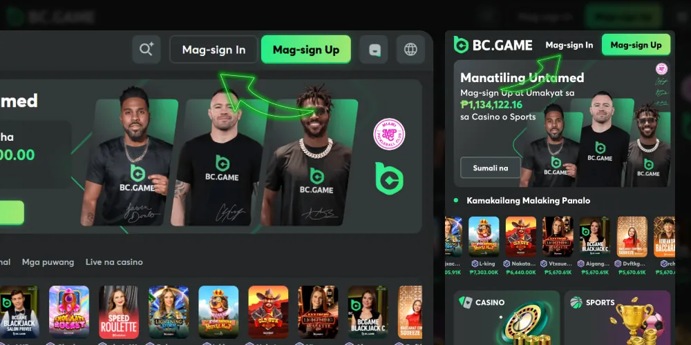 Mag-login mula sa Shortcut